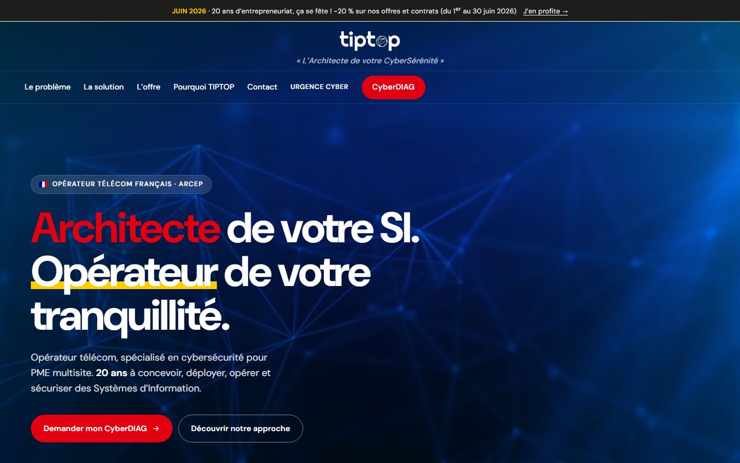 TIPTOP, opérateur télécom